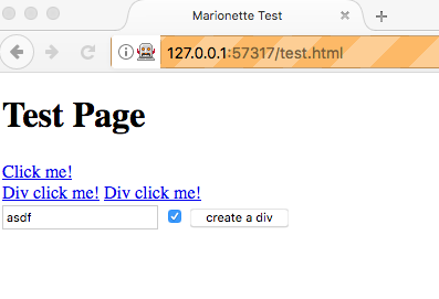 Visual cue in URL bar